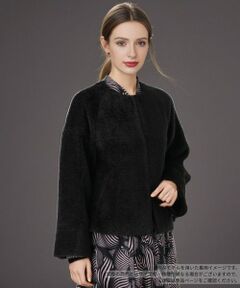Leilian / レリアン その他アウター | ノーカラーショートコート