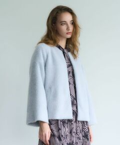 Leilian / レリアン その他アウター | ノーカラーショートコート