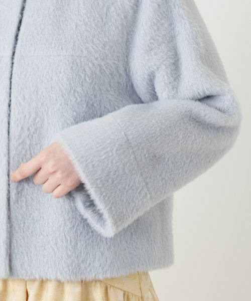 Leilian / レリアン その他アウター | ノーカラーショートコート | 詳細13