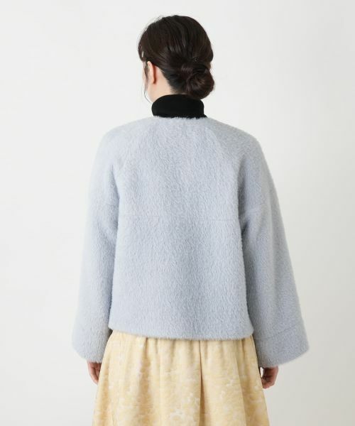 Leilian / レリアン その他アウター | ノーカラーショートコート | 詳細9