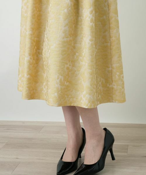 Leilian / レリアン ミニ・ひざ丈スカート | ギャザーフレアスカート | 詳細10