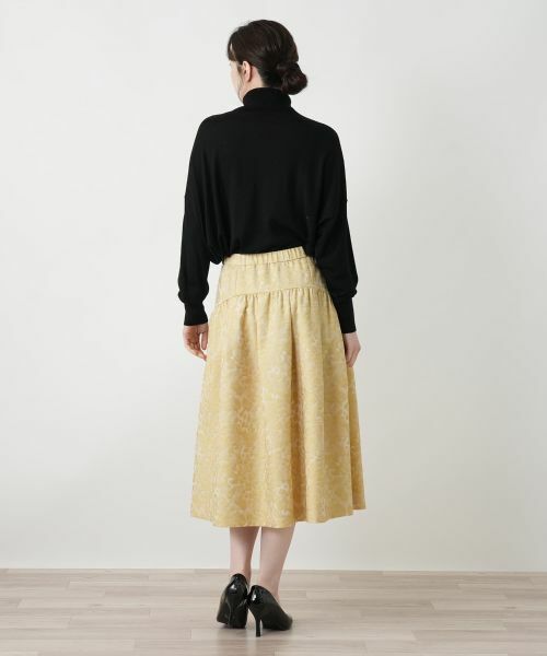 Leilian / レリアン ミニ・ひざ丈スカート | ギャザーフレアスカート | 詳細3