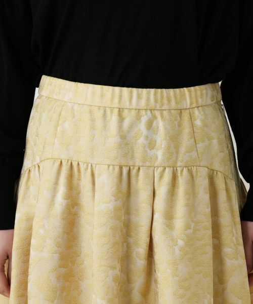 Leilian / レリアン ミニ・ひざ丈スカート | ギャザーフレアスカート | 詳細7