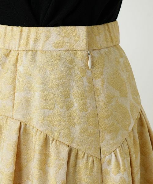Leilian / レリアン ミニ・ひざ丈スカート | ギャザーフレアスカート | 詳細9