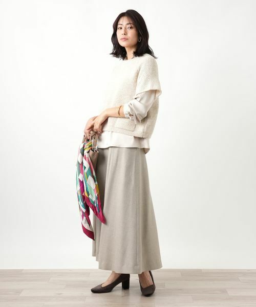 Leilian / レリアン テーラードジャケット | ラメニットベスト | 詳細16