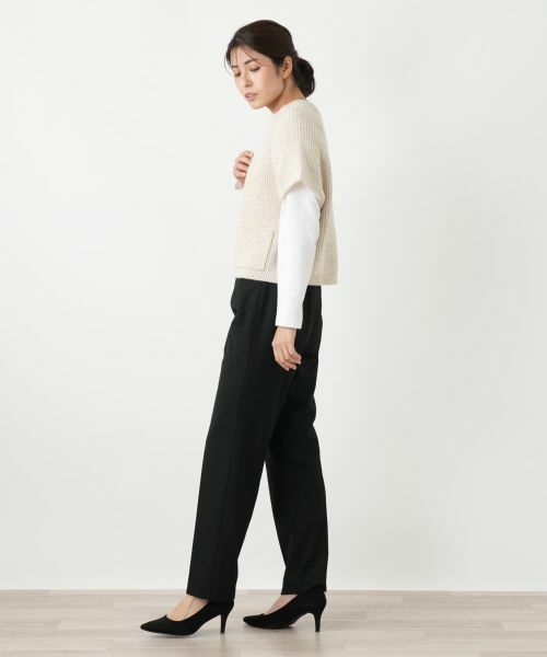 Leilian / レリアン テーラードジャケット | ラメニットベスト | 詳細19