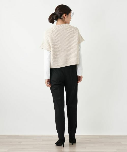 Leilian / レリアン テーラードジャケット | ラメニットベスト | 詳細20