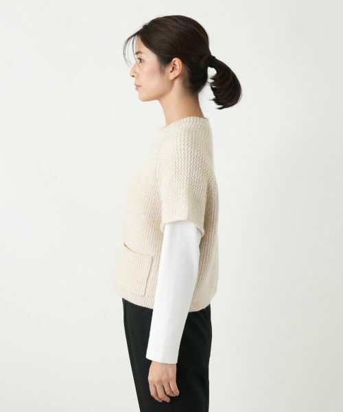 Leilian / レリアン テーラードジャケット | ラメニットベスト | 詳細22