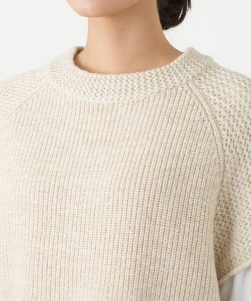 Leilian / レリアン テーラードジャケット | ラメニットベスト | 詳細24