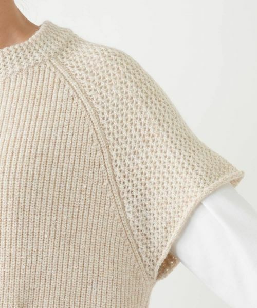 Leilian / レリアン テーラードジャケット | ラメニットベスト | 詳細26