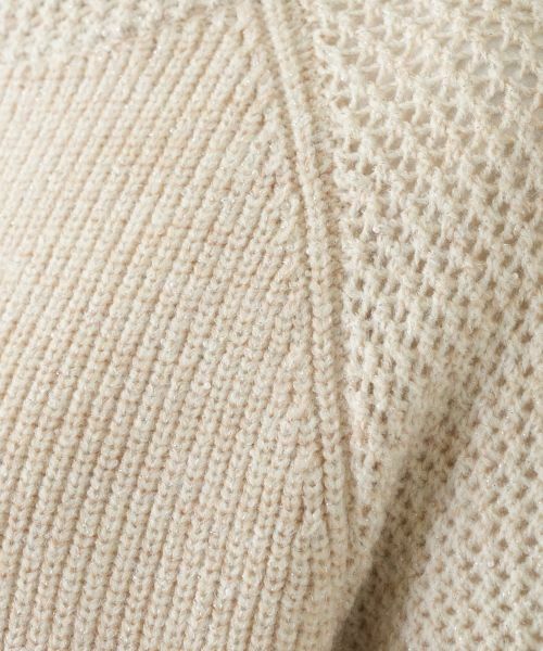 Leilian / レリアン テーラードジャケット | ラメニットベスト | 詳細28