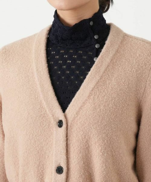 Leilian / レリアン カーディガン・ボレロ | リボンベルトVネックカーディガン | 詳細14