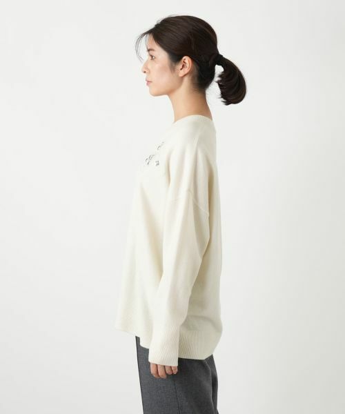 Leilian / レリアン ニット・セーター | ビジューVネックニット | 詳細11