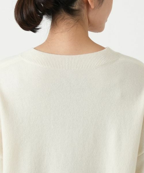 Leilian / レリアン ニット・セーター | ビジューVネックニット | 詳細14