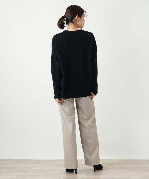 Leilian / レリアン ニット・セーター | ビジューVネックニット | 詳細3