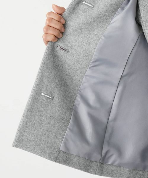 Leilian / レリアン テーラードジャケット | フェイクファー切替ジャケット | 詳細17