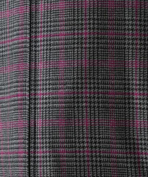 Leilian / レリアン その他アウター | 中わた入りチェックノーカラージャケット | 詳細14