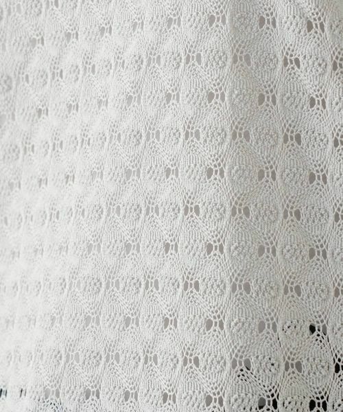 Leilian / レリアン カットソー | 透かし編みハイネックニットソー | 詳細18