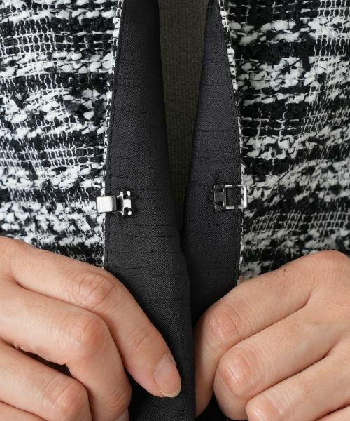 Leilian / レリアン テーラードジャケット | ツイードノーカラージャケット【セレモニー】【Leilian WHITE LABEL】 | 詳細17
