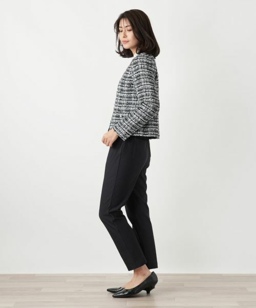 Leilian / レリアン テーラードジャケット | ツイードノーカラージャケット【セレモニー】【Leilian WHITE LABEL】 | 詳細6