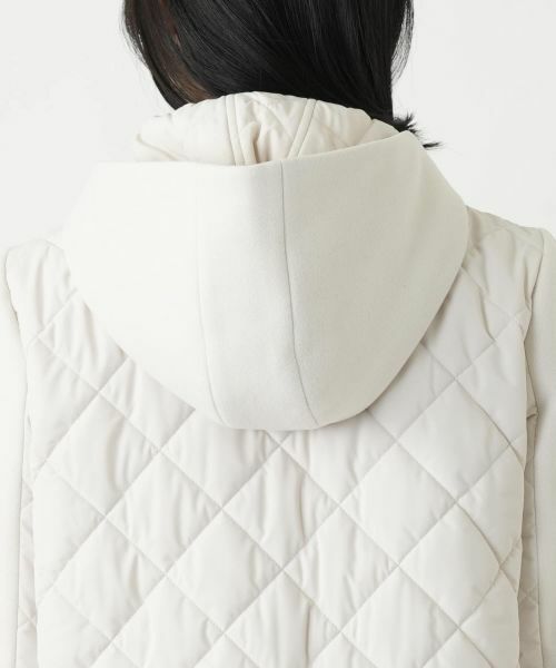 Leilian / レリアン テーラードジャケット | 比翼フーデッドジャケット【Leilian WHITE LABEL】 | 詳細12