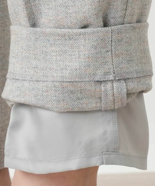 Leilian / レリアン その他パンツ | ヘリンボーンクロップドパンツ【Leilian WHITE LABEL】 | 詳細10