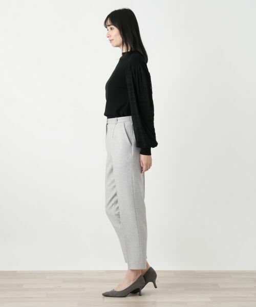 Leilian / レリアン その他パンツ | ヘリンボーンクロップドパンツ【Leilian WHITE LABEL】 | 詳細2