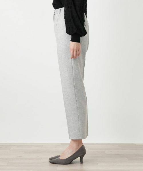 Leilian / レリアン その他パンツ | ヘリンボーンクロップドパンツ【Leilian WHITE LABEL】 | 詳細5