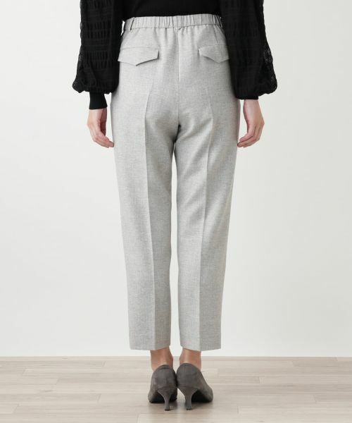 Leilian / レリアン その他パンツ | ヘリンボーンクロップドパンツ【Leilian WHITE LABEL】 | 詳細6