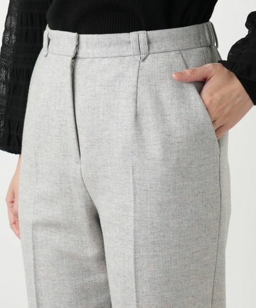 Leilian / レリアン その他パンツ | ヘリンボーンクロップドパンツ【Leilian WHITE LABEL】 | 詳細7