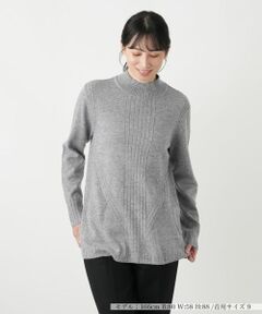 Leilian / レリアン ニット・セーター | カシミヤハイネックニット【Leilian WHITE LABEL】【BIAGIOLI】