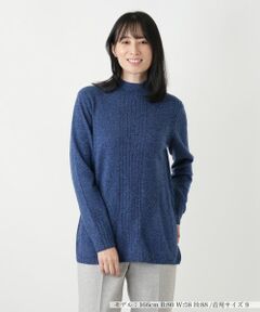 Leilian / レリアン ニット・セーター | カシミヤハイネックニット【Leilian WHITE LABEL】【BIAGIOLI】