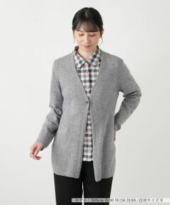 Leilian / レリアン カーディガン・ボレロ | カシミヤVネックカーディガン【Leilian WHITE LABEL】【BIAGIOLI】