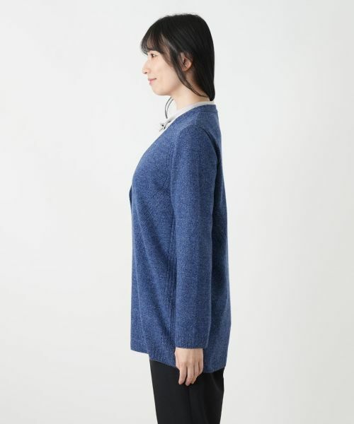 Leilian / レリアン カーディガン・ボレロ | カシミヤVネックカーディガン【Leilian WHITE LABEL】【BIAGIOLI】 | 詳細8