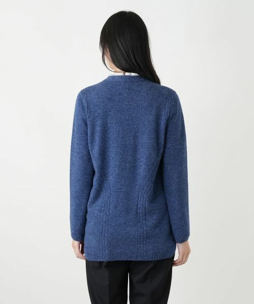 Leilian / レリアン カーディガン・ボレロ | カシミヤVネックカーディガン【Leilian WHITE LABEL】【BIAGIOLI】 | 詳細9