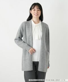 Leilian / レリアン カーディガン・ボレロ | スパンコールヤーンカーディガン【Leilian WHITE LABEL】