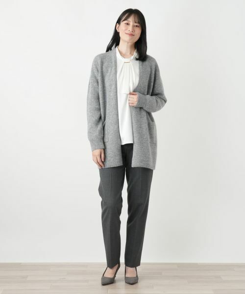 Leilian / レリアン カーディガン・ボレロ | スパンコールヤーンカーディガン【Leilian WHITE LABEL】 | 詳細1