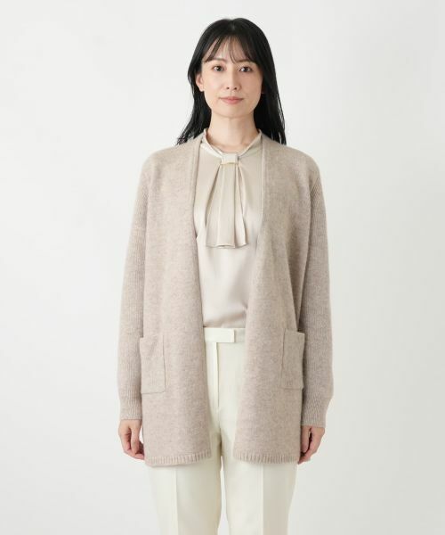 Leilian / レリアン カーディガン・ボレロ | スパンコールヤーンカーディガン【Leilian WHITE LABEL】 | 詳細7