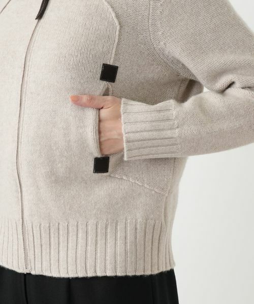 Leilian / レリアン カーディガン・ボレロ | ジップアップカーディガン【Leilian WHITE LABEL】 | 詳細13