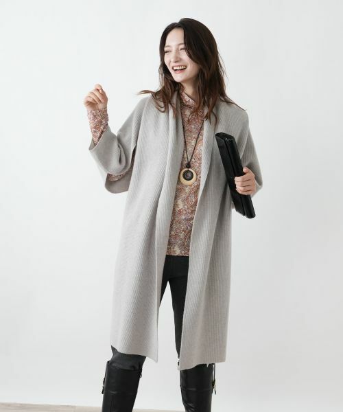 Leilian / レリアン カットソー | ペイズリー柄ハイネックカットソー【Leilian WHITE LABEL】 | 詳細3