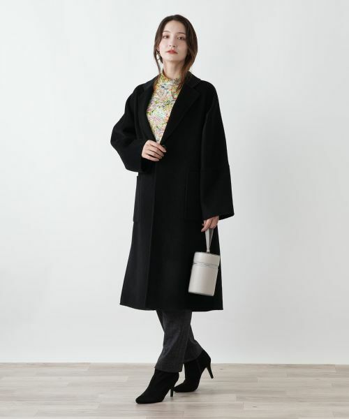 Leilian / レリアン カットソー | 小花柄ハイネックカットソー【Leilian WHITE LABEL】 | 詳細13