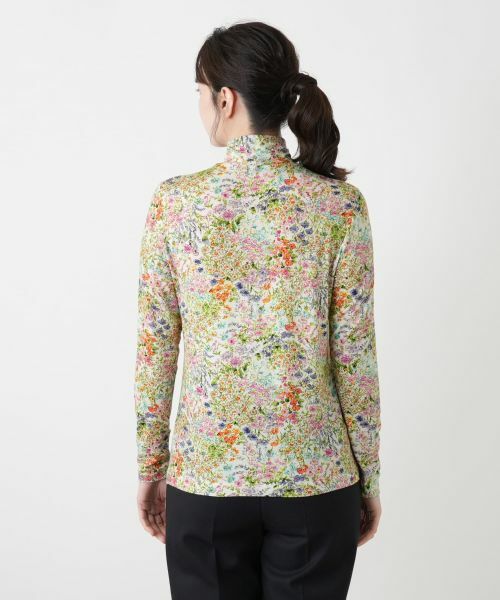 Leilian / レリアン カットソー | 小花柄ハイネックカットソー【Leilian WHITE LABEL】 | 詳細20