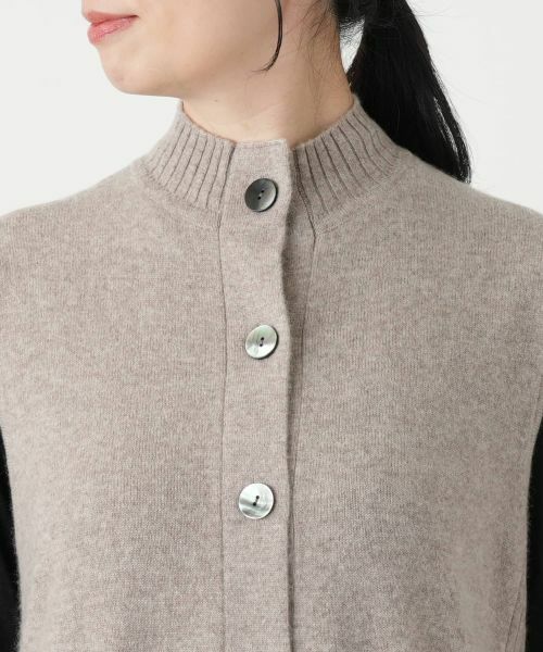 Leilian / レリアン テーラードジャケット | カシミヤニットベスト【Leilian WHITE LABEL】 | 詳細13