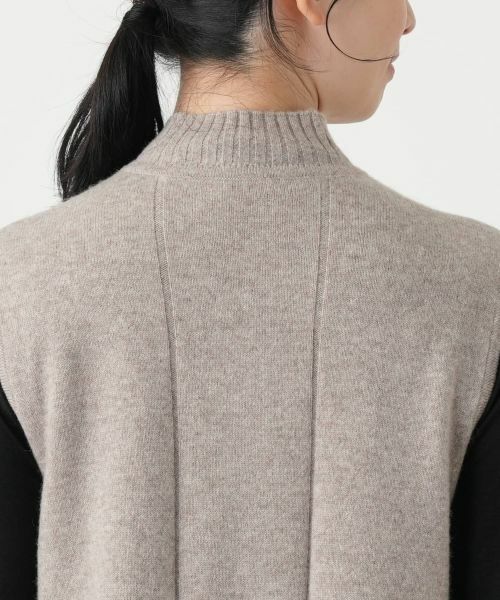 Leilian / レリアン テーラードジャケット | カシミヤニットベスト【Leilian WHITE LABEL】 | 詳細14
