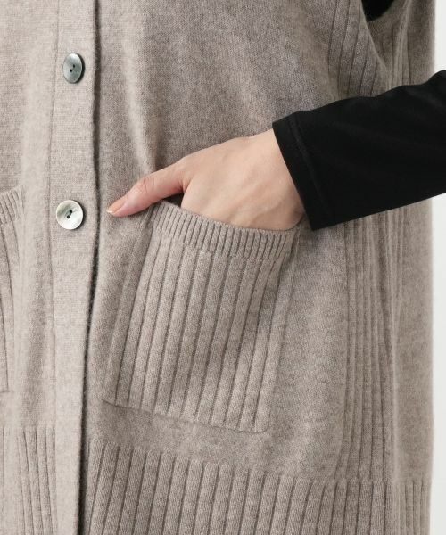 Leilian / レリアン テーラードジャケット | カシミヤニットベスト【Leilian WHITE LABEL】 | 詳細16
