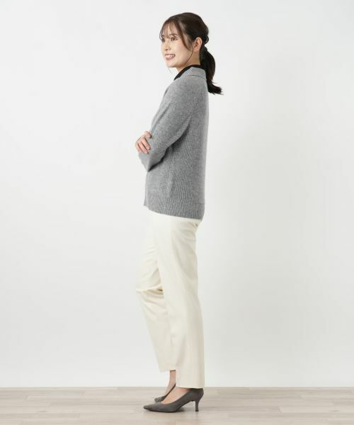 Leilian / レリアン カーディガン・ボレロ | カシミヤジップカーディガン【Leilian WHITE LABEL】 | 詳細11