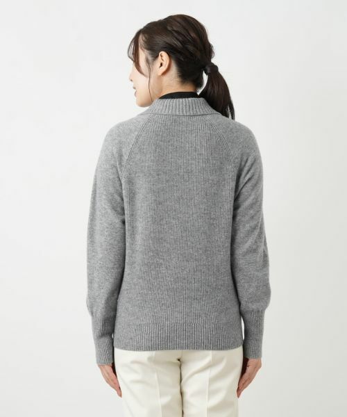 Leilian / レリアン カーディガン・ボレロ | カシミヤジップカーディガン【Leilian WHITE LABEL】 | 詳細15