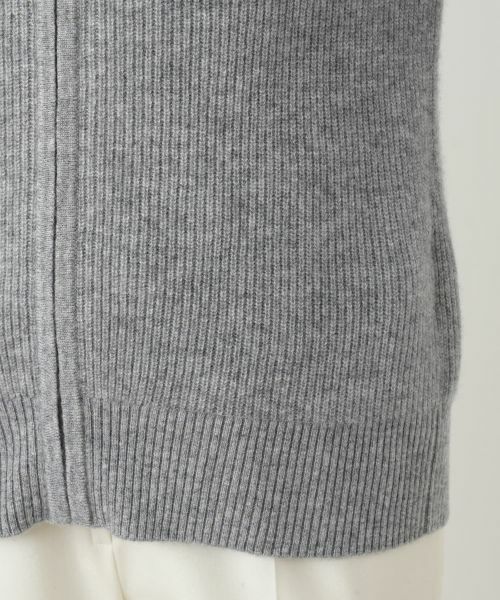 Leilian / レリアン カーディガン・ボレロ | カシミヤジップカーディガン【Leilian WHITE LABEL】 | 詳細19