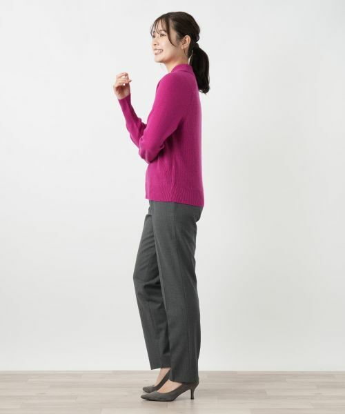 Leilian / レリアン カーディガン・ボレロ | カシミヤジップカーディガン【Leilian WHITE LABEL】 | 詳細2