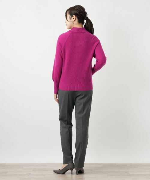 Leilian / レリアン カーディガン・ボレロ | カシミヤジップカーディガン【Leilian WHITE LABEL】 | 詳細3